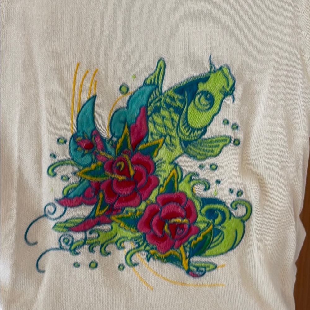 Ed Hardy Cream Green Ruched Halter Mini Dress - Picture 10 of 13